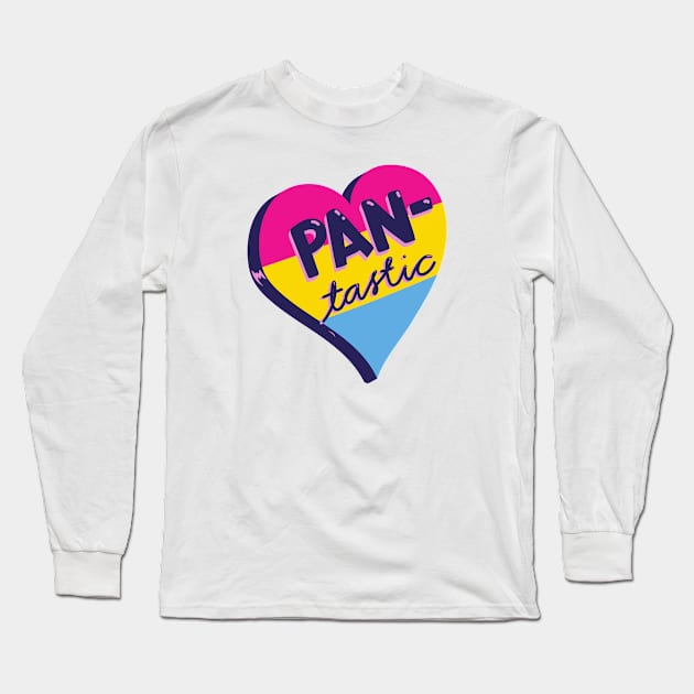 Pansexual Pride Long Sleeve T-Shirt by Teeium